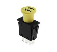 VGOL 1PC Interrupteur Prise Force Compatible avec John Deere L120 L130 D140 D150 D155 Compatible avec L2048 L2548 Tracteurs de Pelouse Scotts 430-559 77,4 X 43,7 X 24,1 Mm.