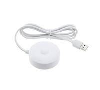 VGOL 1PC USB Brosse à Dents Électrique Chargeur Magnétique Base de Charge Remplacement Compatible avec Braun Oral-B IO 7/8/9/10 Brosse à Dents Électrique Base de Charge 1M Blanc