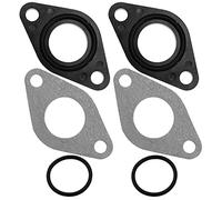 VGOL 2 Jeux de Joints d'admission de Carburateur Joints de Collecteur d'admission avec Joint Torique Remplacement pour 50 CC 70 CC 90 CC 110 CC 125 CC Dirt Pit Bike ATV 4 Roues Quad Scooter