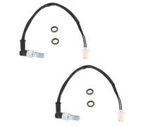 VGOL 2 Jeux M10x1,25 Prise Femelle 2 Broches Interrupteur de Feu Stop à Pression Hydraulique pour Moto Compatible avec Honda Compatible avec Yamaha Compatible avec Kawasaki Compatible avec Suzuki