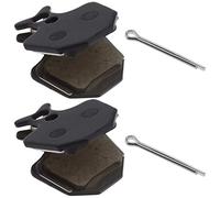 VGOL 2 Paires de Plaquettes de Frein à Disque en Résine Semi-Métallique Compatible avec Formula ORO K18 K24 Puro Bianco Épaisseur 4 mm VTT Vélo de Route Cyclisme Vélo VTT de Remplacement