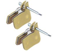VGOL 2 Paires de Plaquettes de Frein de Vélo Remplacement Compatible avec SRAM HRD Rival Red Force S700 Freins à Disque Plaquettes de Frein à Disque Frittées, Or