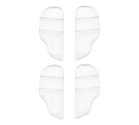 VGOL 2 Paires de Plaquettes Nasales Semi-souples en Silicone Compatible avec Heuer Les Plaquettes Nasales 5 X 6 X 14 Mm