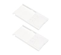 VGOL 2 Pièces Adaptateur de Carte pour Appareil Photo Blanc Adaptateur Memory Stick Pro Duo MS Convertisseur de Carte MS Long Compatible avec Sony Anciens Appareils Photo CCD