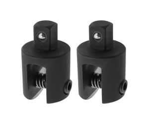 VGOL 2 Pièces Disjoncteur d'entraînement de 1/2 Pouces Prise de Tête de Barre d'articulation Bras Solide Tête de Barre d'alimentation Clé de Roue Joint d'articulation Noir