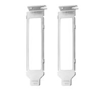 VGOL 2 Pièces Support Court Générique à Profil Bas Quad Port pour Intel I350-T4 E1G44ET NC365T E1G44ET2 Compatible avec Dell H092P HM9JY K828C