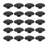 VGOL 20x Capuchons Poussière Boulon Potence M6 15x5x5 mm Compatible avec Vis Hexagonales Route BMX e Bike pour Boulons Plaque Frontale Potence