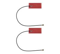 VGOL 2pcs Antenne WiFi à Gain Élevé I-PEX1 2,4 GHz 5 GHz pour WiFi 5 et 6 Adaptateurs Ordinateurs Portables Ordinateurs de Bureau 13cm PCB FPC Patch Antenne Double Bande Support