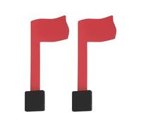 VGOL 2pcs Drapeaux de Boîte aux Lettres Rotatifs Kit de Drapeau Remplacement Boîte aux Lettres pour Brique Métal Pierre Bois Plusieurs Méthodes d'installation 176mm x 88mm