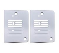 VGOL 2pcs Plaque à Aiguille Remplacement pour Machine à Coudre Compatible avec Singer 1105 1106 1107 1109 1116 1120 1130 1304 Plaque à Aiguille en Métal, 72,5 x 53,5mm