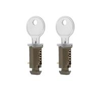 VGOL 2pcs Porte Bagages de Toit Serrure de Sécurité en Forme de Tonneau Serrure de Chargement de Toit clé Compatible avec Thule Compatible avec Mont Blanc Compatible avec Paddy Hopkirk