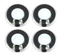 VGOL 4 Haut-parleurs Ronds de 32 Mm 1 W 8 Ohms pour Appareils MP3/MP4 Radios de Sécurité Et Talkies-walkies (DIY).