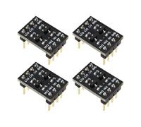 VGOL 4 Pièces Convertisseur de Niveau Logique Décaleur Bidirectionnel à 2 Canaux I2C 3,3V-5V Compatible avec Ard-uino Nano R3 Compatible avec Nano 33 IoT