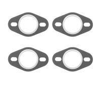 VGOL 4 Pièces Joints d'échappement Plats 72 Mm M202301 Compatible avec Aprilia RS 125