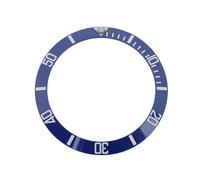VGOL 40M Bague d'insertion en céramique pour montre Rolex SUB 116610 16610 16610 Bleu 38 x 30,7 x 1,6 mm