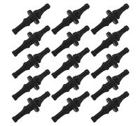 VGOL 40pcs Goupille à Vis en Caoutchouc Remplacement PC Boîtier Ventilateur Goupille de Montage en Caoutchouc Souple Anti Bruit Réduisant Vis de Vibration 29x10.5mm Noir
