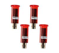 VGOL 4pcs Rouge Voyant Lumineux 12V Mini Accessoires d'indicateur Puissance de Voyant Lumineux Rouge pour Appareils Ménagers de Machine-outil d'énergie Électrique