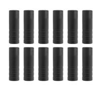 VGOL 50PCS Embouts de Câble de Changement Vitesse pour Vélo Embout Tube Câble Extérieur Pièce de Rechange Embouts Câble Changement de Vitesse 4Mm Adaptés Au Changement Vitesse VTT Noir