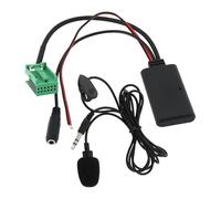 VGOL Adaptateur d'entrée Auxiliaire Bluetooth A2DP avec Microphone 5-12 V Compatible avec Mercedes Comand NTG 2.5 CLK SLK SL Class