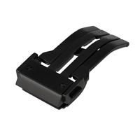 VGOL Boucle de montre en acier inoxydable de 22 mm compatible avec montre Hublot, noir