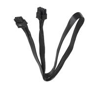 VGOL Câble d'alimentation PSU 8 broches vers 6+2 broches PCIE compatible avec Corsair Modular AX1600i/AXi/HXi/RMi/RMX/RM/SF PCI Express Câble adaptateur d'alimentation