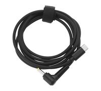VGOL Câble de Charge Coudé Rond Mâle de Type C Mâle vers DC 4,0 X 1,7 Mm Câble de Charge d'alimentation 12 V 36 W pour Routeur 12 V Ordinateur Portable Caméra Boîtier TV Câble Convertisseur (1,5 M)