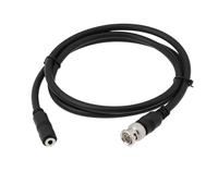 VGOL Câble d'extension audio RG59U femelle vers BNC mâle 3,5 mm pour antenne radio, 1 m
