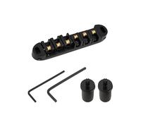 VGOL Chevalet à Rouleaux Verrouillable avec Plots de Positionnement Compatible avec Epiphone Les Paul Guitare (noir)