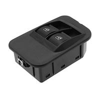 VGOL Commutateur de Vitre Électrique de Voiture avec Cadre 6490.G8 735461275 Compatible avec Nemo Doblo Fiorino Qubo Bipper Combo Bouton de Commande Intérieur, Noir