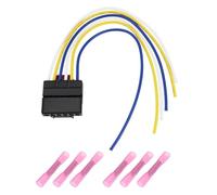 VGOL Connecteur de Faisceau de Câbles de Contact de Feu Arrière de Voiture à 6 Broches 1SL945257 1SL945095F Compatible avec Volkswagen La Prise de Connecteur étanche électrique Automobile