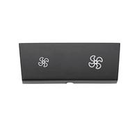 VGOL Couvercle Bouton de Vitesse du Ventilateur Compatible avec BMW Série 1 E81/E87/E88/E82 Série 3 E90/E91/E92/E93 Remplacement Bouton de Vitesse du Ventilateur Panneau de Commande Climatique