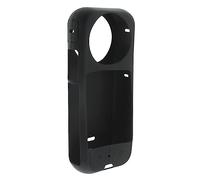 VGOL Étui de Protection en Silicone Compatible avec Insta360 X3 Caméra d'action Panoramique Housse de Protection Coque Intégrale Anti-Rayures Remplacement Noir