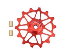 VGOL Galet de Dérailleur 14t à Roulement Céramique Rouge Compatible avec Shimano Compatible avec SRAM