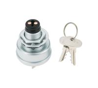 VGOL Interrupteur à Clé Allumage Remplacement à 6 Broches Compatible avec John Deere Compatible avec Gator Military TH 6x4 CS CX TS TX 4x2 avec 2 Clés Correspondantes