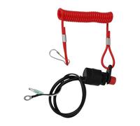 VGOL Interrupteur d'arrêt d'urgence pour moteur de bateau avec attache de sécurité compatible avec Yamaha compatible avec moteur hors-bord Suzuki