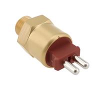 VGOL Interrupteur de Température de Ventilateur de Radiateur Rouge 95-100° M14x1,5 0065451524 Compatible avec Mercedes-Benz