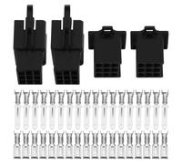 VGOL Kit de 2 Mini Connecteurs de Câblage 9 Voies 2,8 Mm Compatibles avec La Réparation de Motos Compatible avec Yamaha Compatible avec Honda