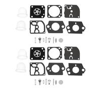 VGOL Kit de Réparation de Carburateur (2 Pièces) Compatible avec Stihl FS38 FS55 HS45 BG45 Compatible avec Zama C1Q-S