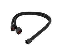 VGOL Klaxon de voiture 1 à 2 connecteurs convertisseur faisceau de câblage longueur 50 cm compatible avec Ford compatible avec Tesla