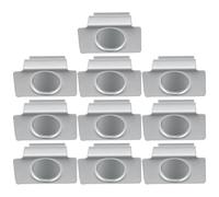 VGOL Lot de 10 Clips de Fixation pour Pare-Chocs de Remorque Compatible avec Audi VW Seat 6Q0807180