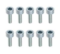 VGOL Lot de 10 vis cannelées Torx M4 x 12 T27 compatibles avec tronçonneuse Stihl PN 9022 313 0660