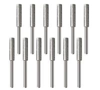 VGOL Lot de 12 aiguiseurs diamant de 4,0 mm pour tronçonneuse, meuleuse ou autre outil rotatif