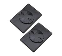 VGOL Lot de 2 adaptateurs de support de téléphone et vélo - Autocollant pour ordinateur de vélo - Compatible avec le support Garmin Edge pour smartphones