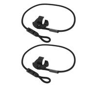 VGOL Lot de 2 boucles de cordon pour colis de voiture - Côté gauche et droit - 64367-0H010-B0 - Compatible avec Toyota AYGO 2014-2017