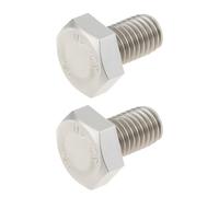 VGOL Lot de 2 boulons à lame M10 x 18 mm en acier inoxydable 304 42017088402 compatibles avec Stihl TS350 TS400 TS410 TS420 TS700 TS800