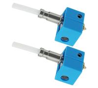 VGOL Lot de 2 buses de hotend de 0,4 mm avec chaussette en silicone compatibles avec Anycubic Kobra et compatibles avec Kobra Neo Accessoires d'imprimante 3D