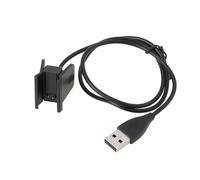 VGOL Lot de 2 Câbles de Charge USB a pour Smartwatch à Pince 55 cm Noir Compatible avec Fitbit Alta HR Charge de Voyage et de Secours