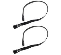 VGOL Lot de 2 câbles d'extension pour carte mère d'ordinateur à 2 broches 24 AWG 30 cm