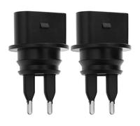 VGOL Lot de 2 capteurs de niveau de liquide de lavage de voiture 7M0919376 3CD919376 compatibles avec Audi A1 2010-2015 A1 Allstreet 2022-2025