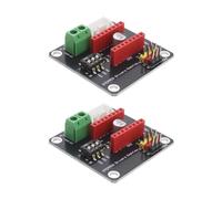 VGOL Lot de 2 cartes d'extension de moteur pas à pas pour imprimante 3D 42 modules de bouclier de contrôle d'imprimante 3D compatibles avec A4988 DRV8825